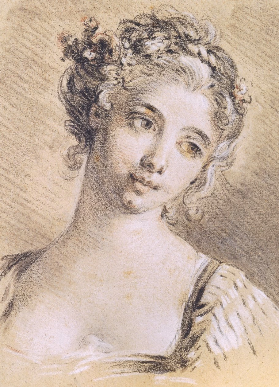 Testa di una Giovane Ragazza